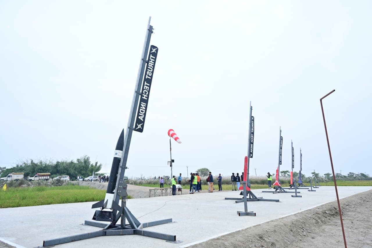 Rockets at SSDF Launch Pad